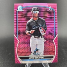 2023 Bowman Chrome - Prospects Jose Gerardo #BCP-195 Fuchsia Pink Vapor