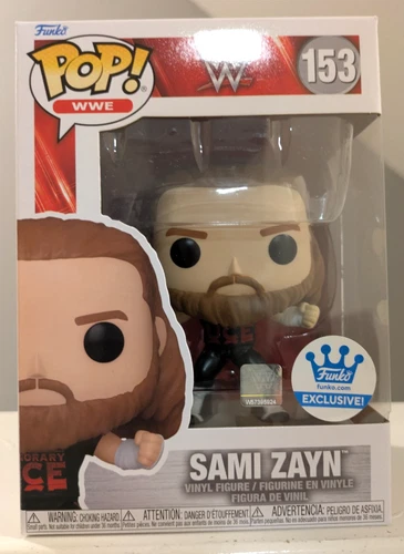 Funko Pop! WWE Sami Zayn Honorary Uce #153 Funko Exclusive