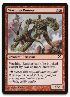 Viashino Runner #245 (NM) 10th Edition 10E Magic MTG