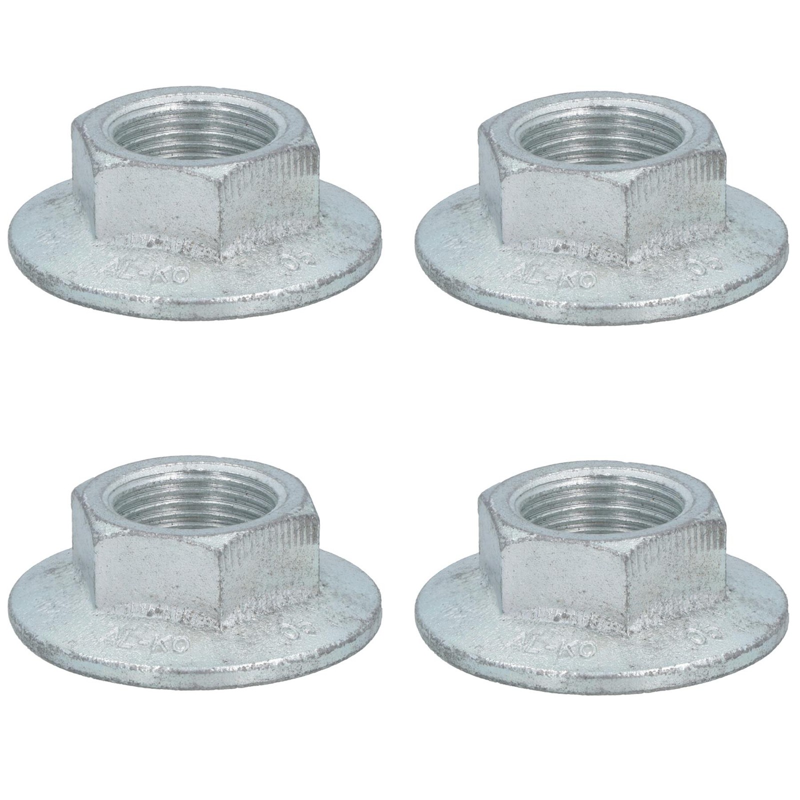 4 Alko Axle Axles Trailer Brake Drum Hub Nut One Shot 27mm x 2.0mm M27