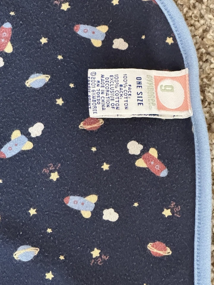 Manta bebé vintage Gymboree Red Rocket 2002 Foto 3 de 4