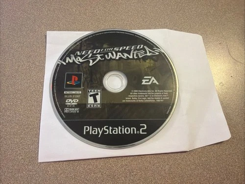 Need For Speed Most Wanted (Playstation 2) PS2 Disc Only