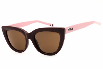 FILA SFI282-5507-55  Sunglasses Frame Size 55mm 145mm 20mm BURGUNDY Women 