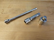 3 piece Snap-On extensions and adapter set 3 piece Snap-On extensions and adapter set