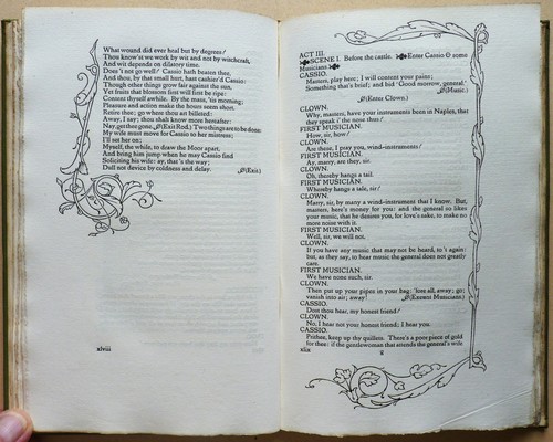 Vale Press: Charles Ricketts designed volume. limited edition of V.P.Shakespeare - Picture 7 of 18