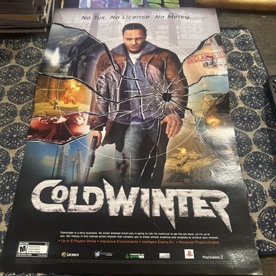 Cold Winter PS2 2005 Vintage Video Game Print Ad/Poster Official FPS Promo Art