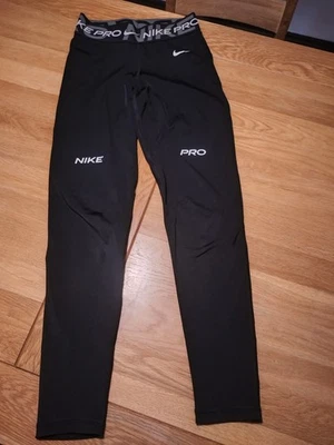 NIKE PRO - klassische schwarze Leggings von NIKE PRO in Größe XS, DRI-FIT - Bild 1 von 4
