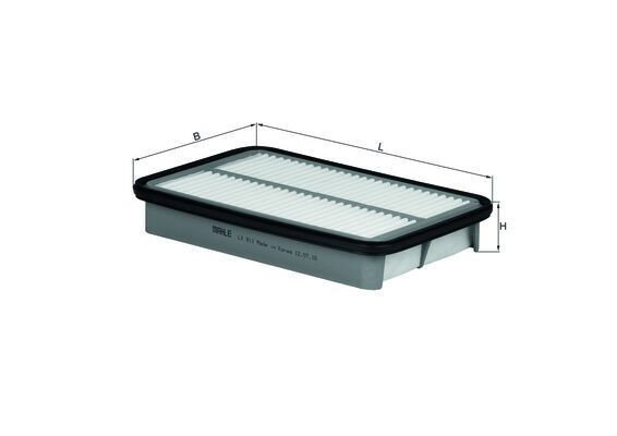 Luftfilter Knecht LX 811 FÜR Mazda Toyota Ansaugluftfilter-image