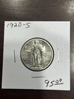 1920-S Standing Liberty Quarter 25c Looks XF - Cleaned