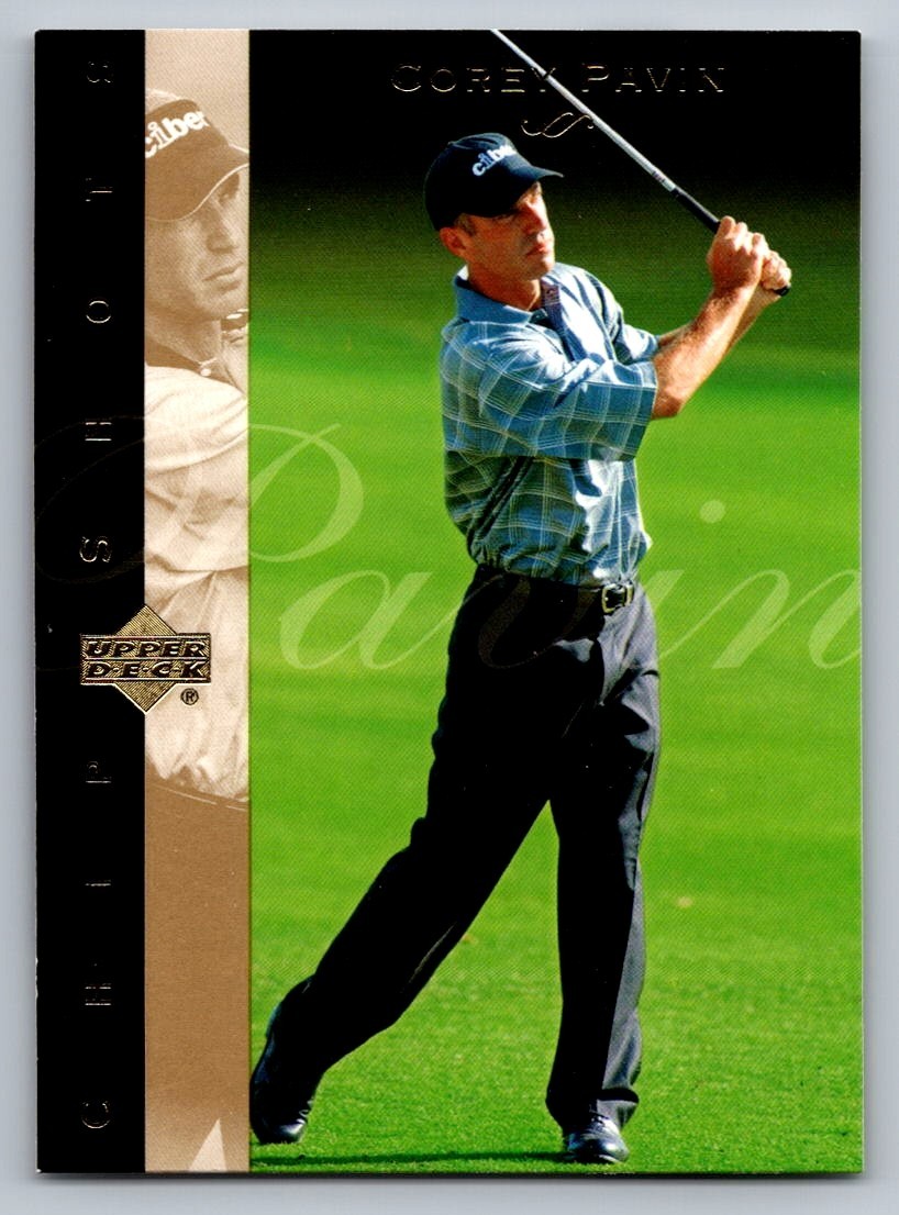 2003 UPPER DECK GOLF CARD CHIP SHOTS #102 COREY PAVIN