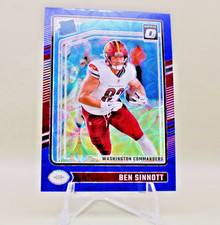 2024 Panini Donruss Optic Ben Sinnott #207 Purple Scope