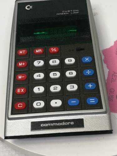 vintage commodore gl-997r calculator - Afbeelding 2 van 10