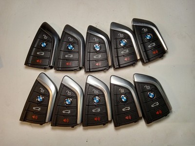 LOT OF 10 OEM BMW SMART KEY FOB REMOTES N5F-ID21A 4 BUTTONS