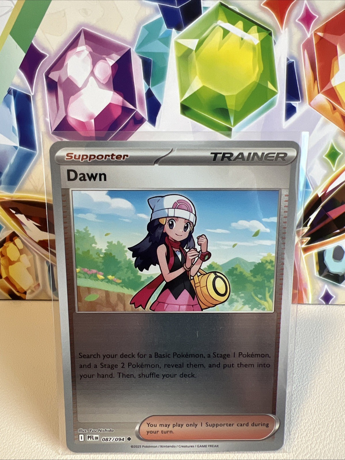 Dawn 087/094 Uncommon Reverse Holo - Pokemon TCG Phantasmal Flames - NM