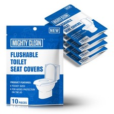Fundas asiento de inodoro desechables - Tama o XL mejorado  Cubiertas de papel
