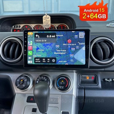 9  Android 15 Carplay For Scion XB 2008-2015 GPS Car Stereo Radio+Cam DSP 2+64GB