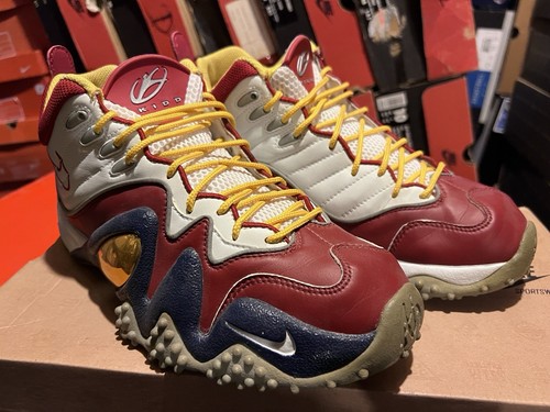 Nike Zoom Uptempo Flight V ID custom Jason Kidd Sz 9.5 more pippen sample much - Picture 6 of 10