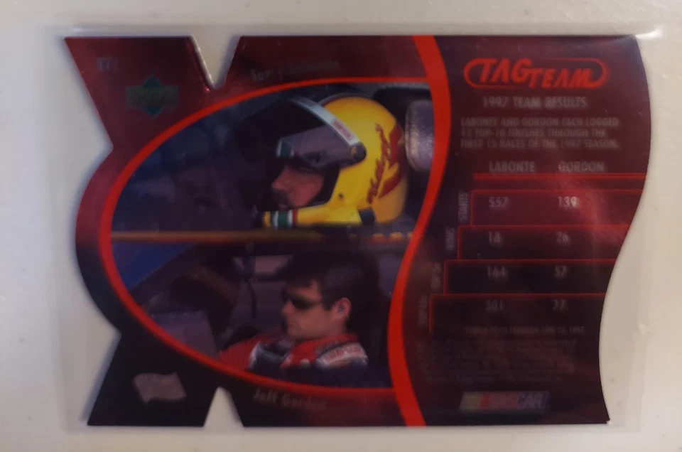 1997 SPx TAG TEAM #TT1 Jeff Gordon/Terry Labonte - Image 2 of 2