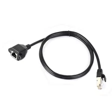 RJ45 .5e Câble d'extension Ethernet avec blindage d'interférence efficace 1M3154