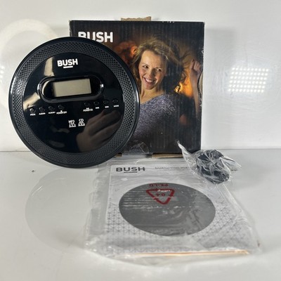 Bush PCD-220B Persönliche Tragbarer CD Spieler Schwarz - Verpackt