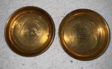 Eastern Dog Club Boston Best of Breed Brass Gold Trophy 3  1/2" 1972 1974