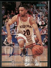 1995 Classic Rookies Autograph Edition Embossed Autographs Damon Stoudamire /200