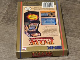 P.O.W. Prisoners of War Nintendo Nes Complete CIB Authentic Good Shape