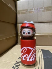 The Monster Coca Cola Secret Vinyl Plush Doll Inside Can Case