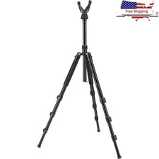 Shooting Tripod 3-in-1 Aluminum Monopod Bipod Adjustable Stabilizing Stand New