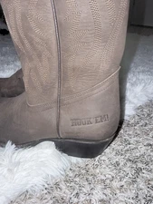 UT Hook Em Longhorn Grey Boots Women's 8.5