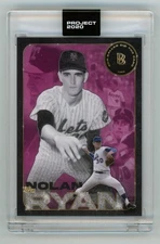 Topps Project 2020 Card #329 - 1969 Nolan Ryan by Ben Baller PR /3871 Mets HOF