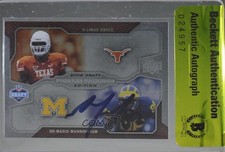 BAS 2008 Draft Edition Limas Sweed Mario Manningham Beckett Auth Sticker 3c7