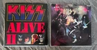 NM- EX VG+ KISS LP Lot -  ALIVE 1976 / ALIVE II 1st 1977 Press / OIS + BOOKLET