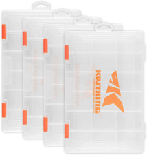 Tackle Boxes, Plastic Box, Plastic Storage Organizer Box with Removable Dividers