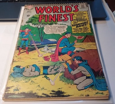 1966 World's Finest #157 - Abominable Brats - 1st App. Bate Mite(Batman, Jr)