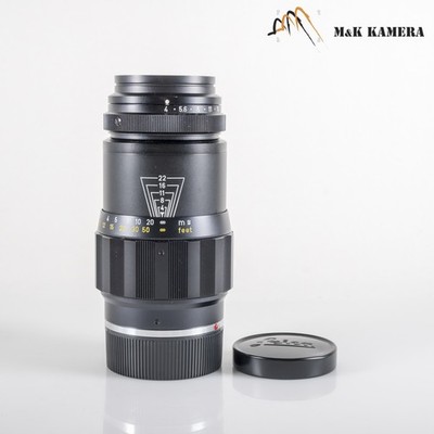 LEITZ Leica Tele-Elmar M 135mm/F4.0 E39 Lens Yr.1965 Germany #11996