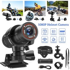 Motor Bike Camera Full HD 1080P DVR Min Motor Cycle Action Helmet Sports Cam US