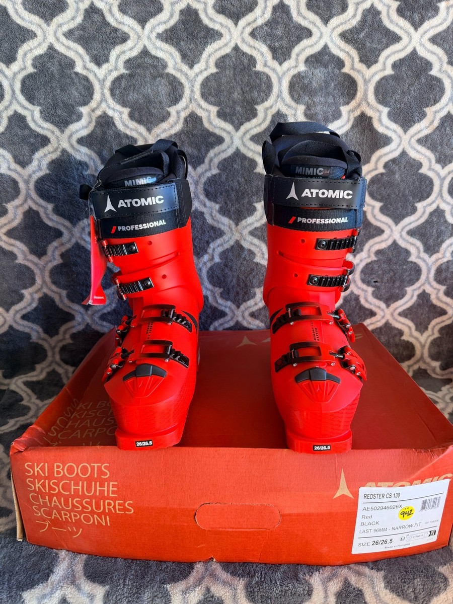 2025 Atomic Redster CS 130 Ski Boots NEW! Size 26.5 | eBay