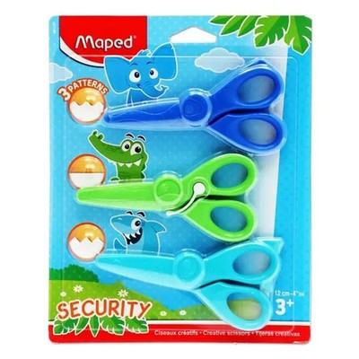 Maped Konturenscheren-Set KIDICRAFT, 3er Set auf Blister 1 bis 36x Spare bis 76%