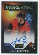 2020-21 Upper Deck OPC Platinum Rookie Cosmic Autograph Josh Norris 61/75 R-JN