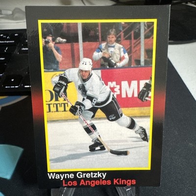 Wayne Gretzky LA Kings Black Border Glossy RARE Oddball