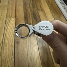 Folding Triplet 10x 18mm Lens