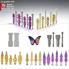 US Nobel Biocare CC Compatible Implant Impression Coping Open/Closed Tray Analog