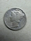 1936 Mercury Silver Dime Philadelphia Below Fine Coin