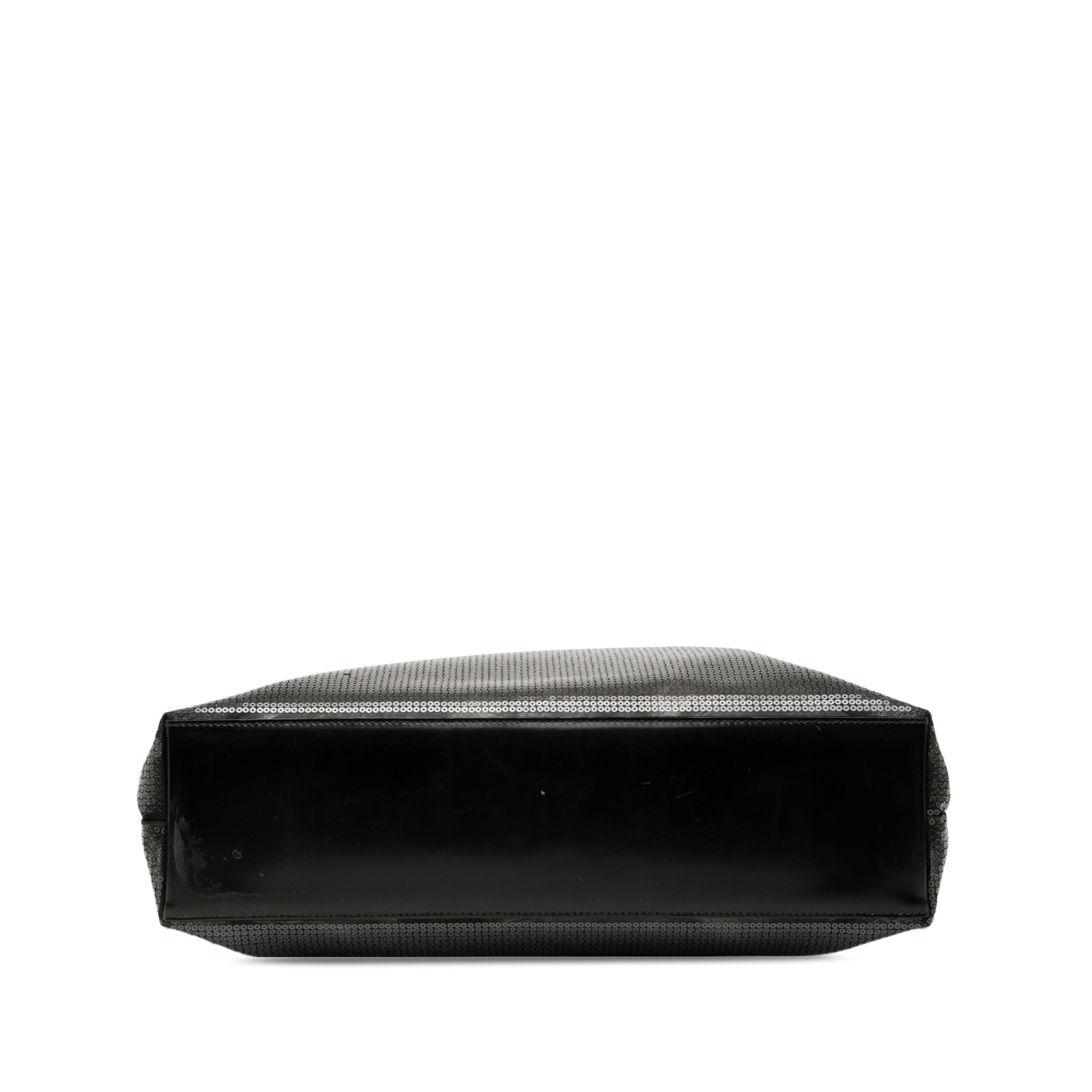 Authenticated Prada Large Sequined Mesh Logo Tote… - image 3