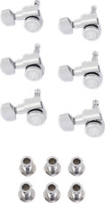 Fender Locking Strat/Tele Staggered Tuning Machines, Left-Handed Polished Chrome
