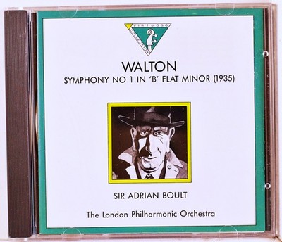 Sir William Walton - Symphony No.1 In B-flat Minor... (CD 1983)