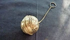 Vintage Antique Fancy Sterling Silver Tea Ball Infuser by Reed & Barton
