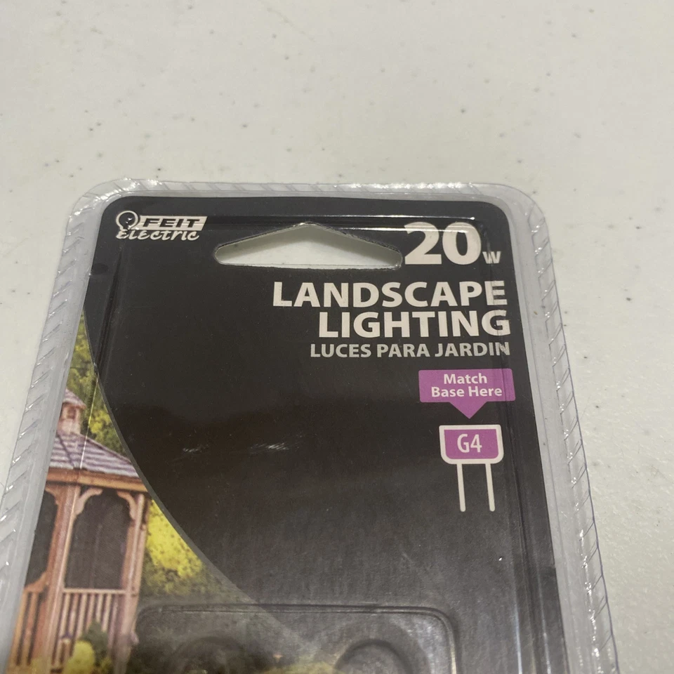 Feit Electric Landscape Light Bulb, 20 Watt-12 Volt, G4 Base, Pack of 2 Bulbs - Image 2 of 3