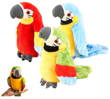 Picotoy - Amico pappagallo realistico, giocattolo pappagallo parlante realistico ripeti quello che dici